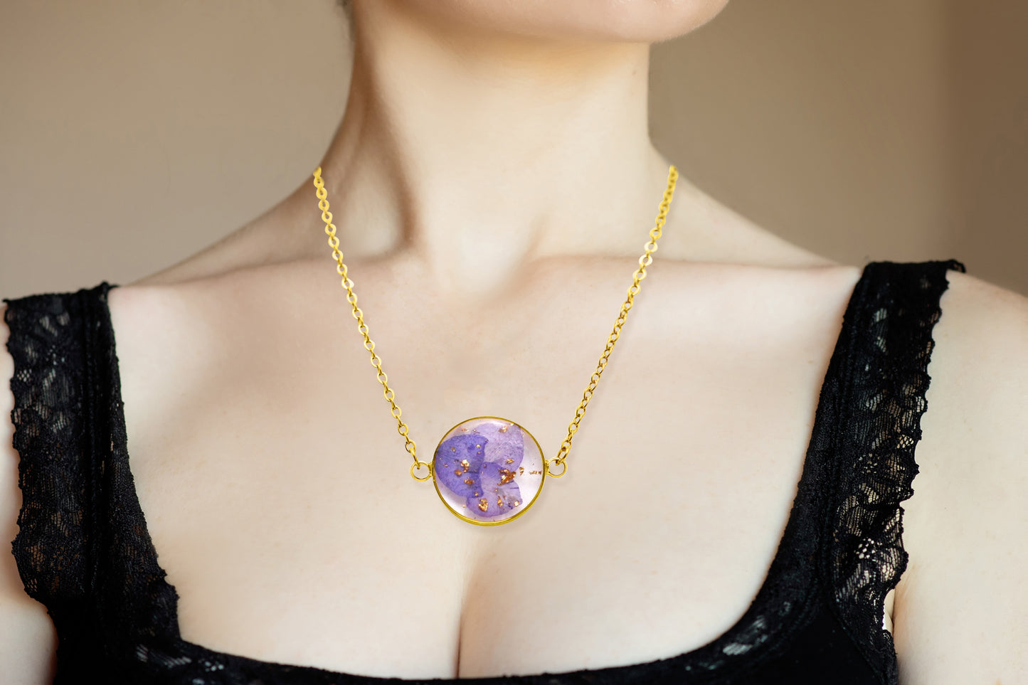 FLO's Larkspur Elegance Pendant