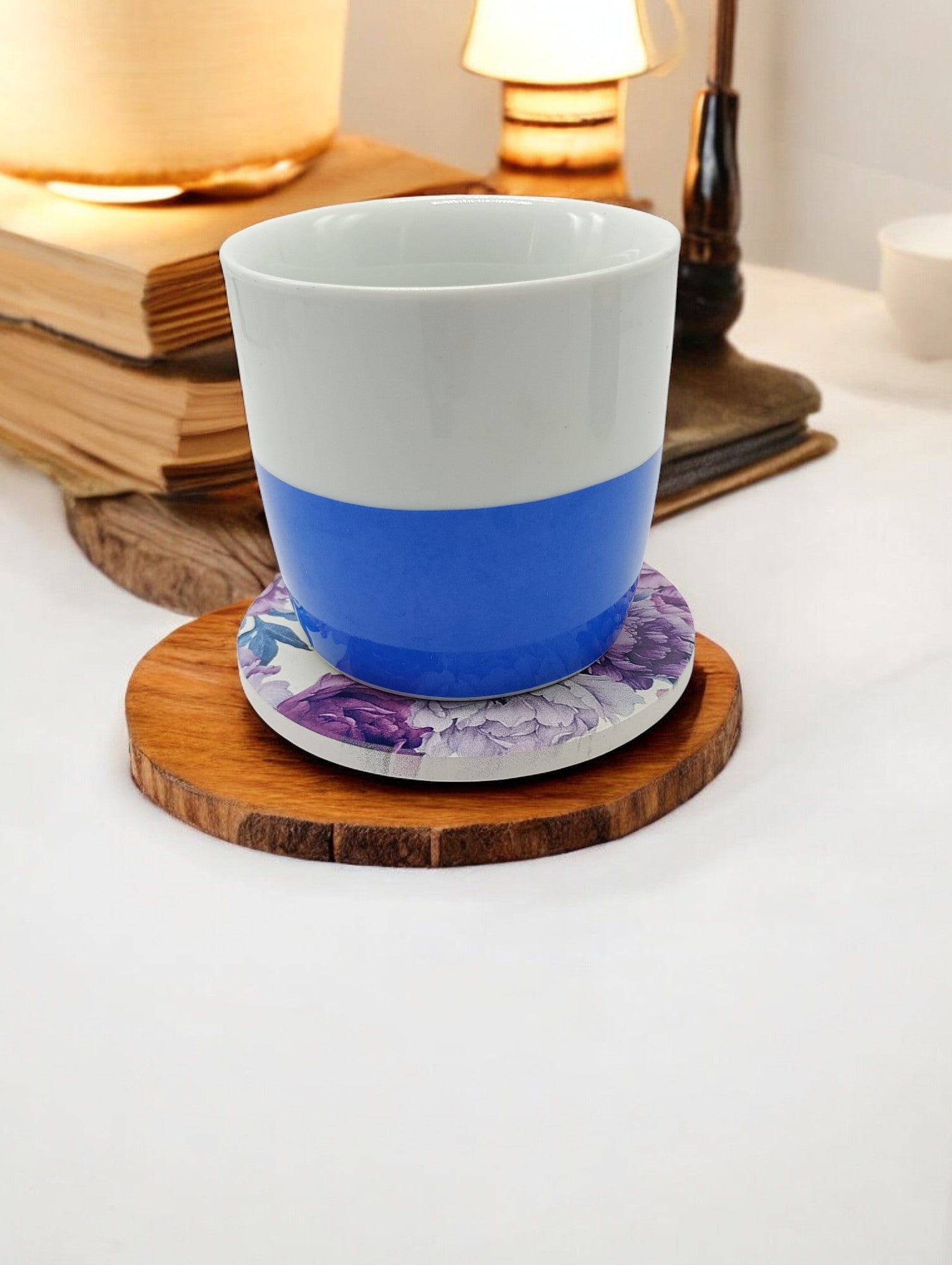 FLO's Purple Floral Dream Coaster