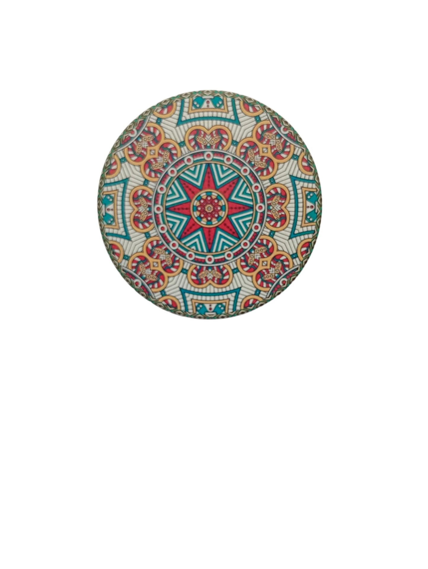 FLO's Earthy Mandala Coaster