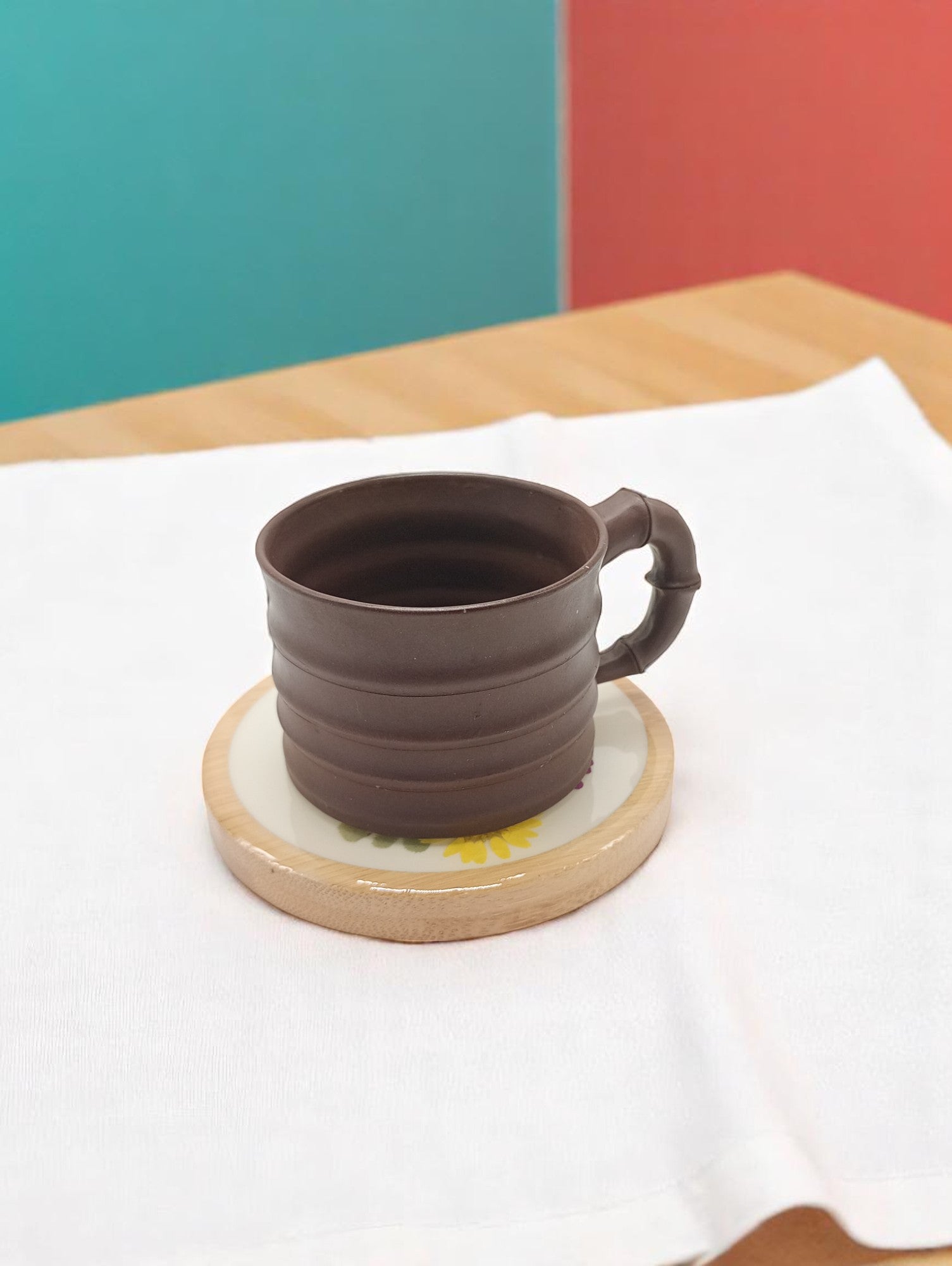 FLO's Blooming Grace Wooden Coaster Set