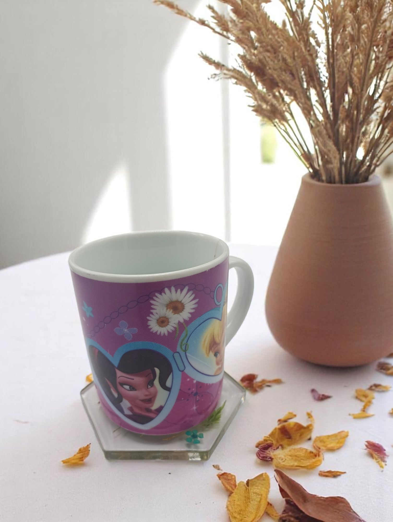 FLO's Floral Fern & Sky Bloom Coaster