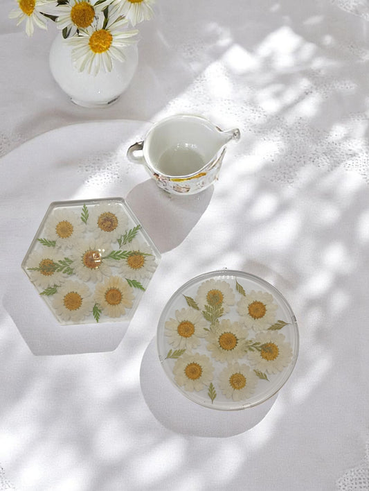 FLO's Daisy Delight Coaster Set