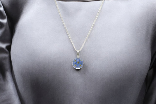 FLO's Eternal Bloom Forget-Me-Not Pendant