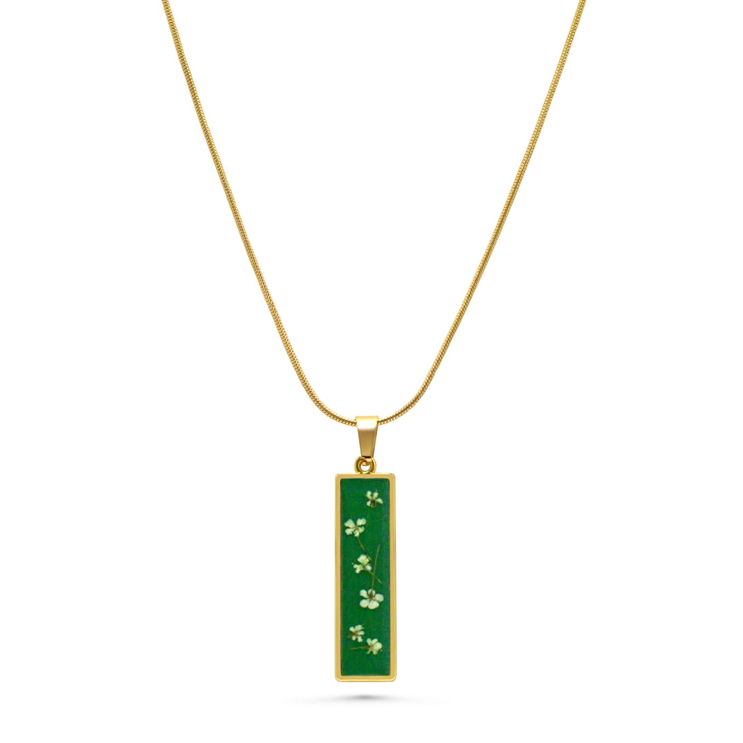 Emerald Grace Queen Lace Pendant