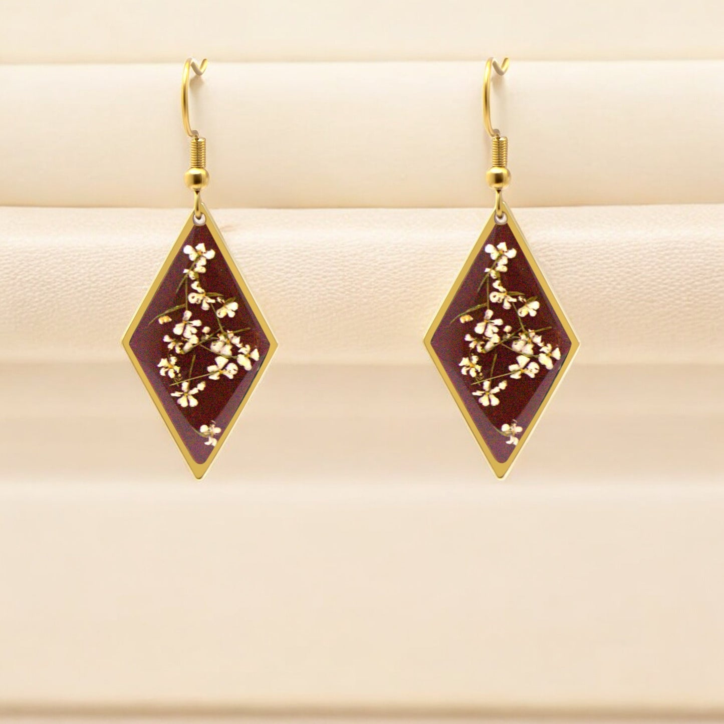 FLO's Crimson Passion Earrings
