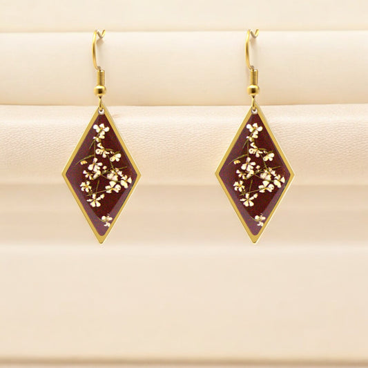 FLO's Crimson Passion Earrings
