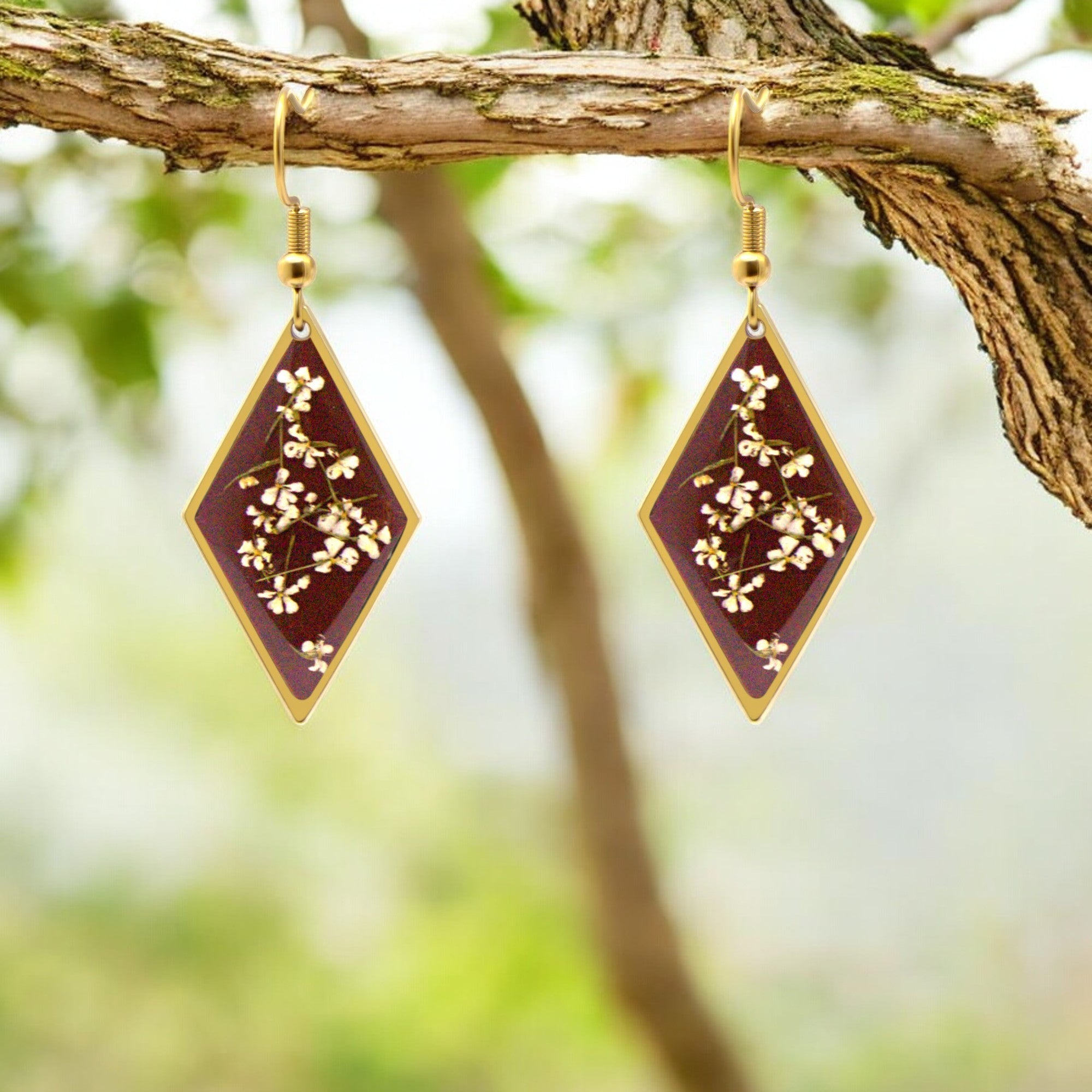 FLO's Crimson Passion Earrings