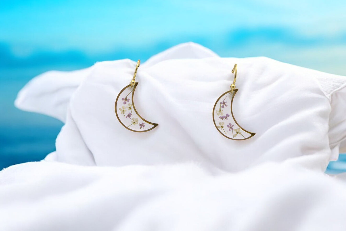 FLO's Lunar Bloom Queen Lace Earrings