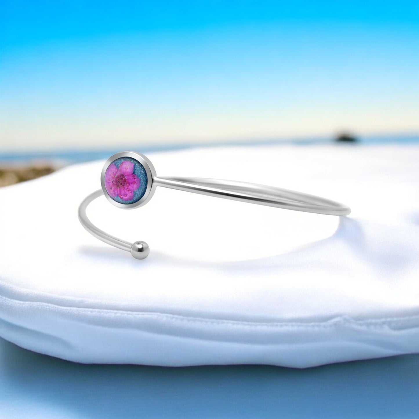 FLO's Minimalistic Plum Blossom Bracelet