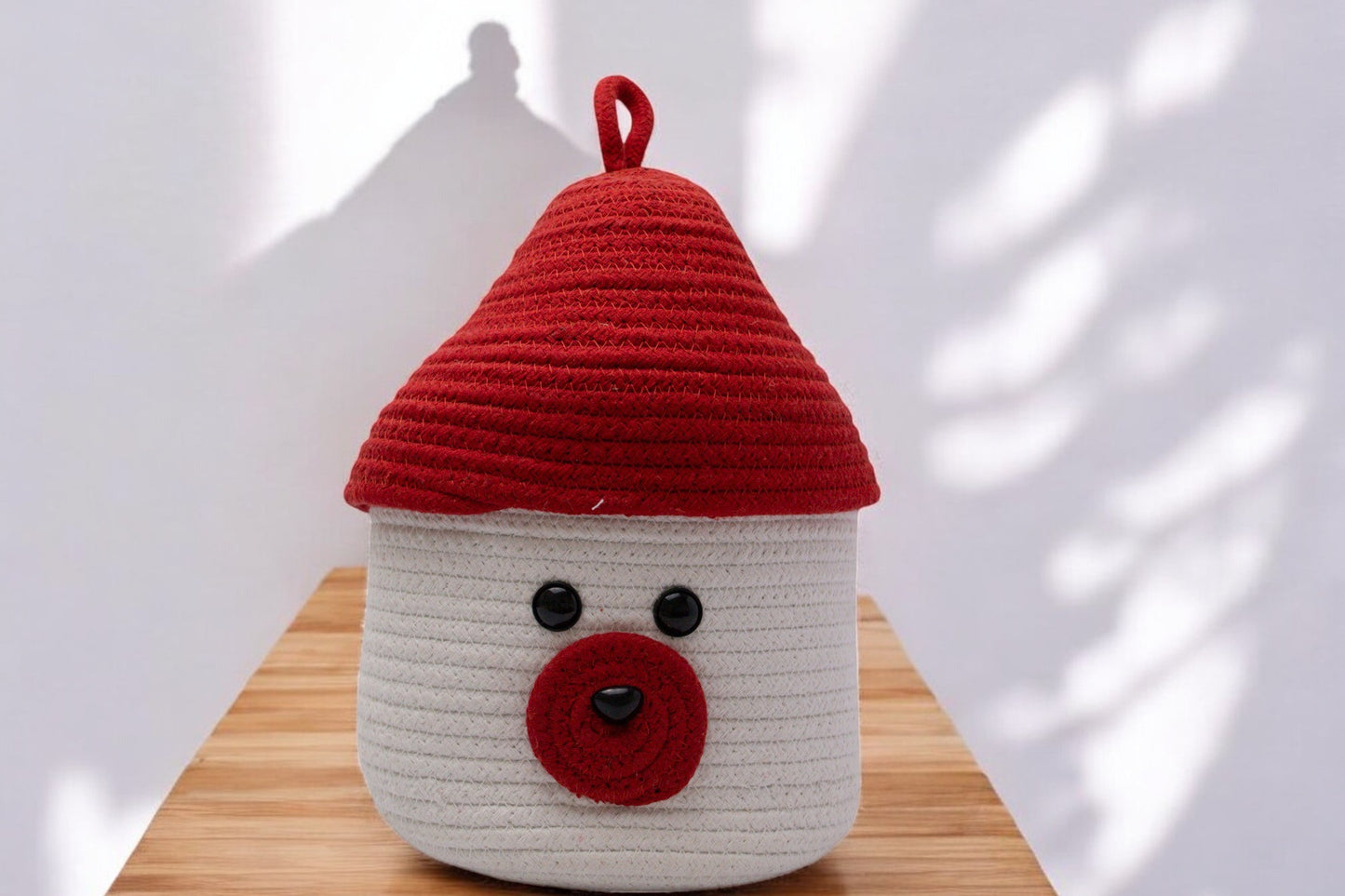 Bear Hug Crochet Storage Basket