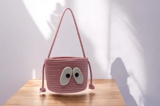 Peek-a-Boo Owl Crochet Bag Set