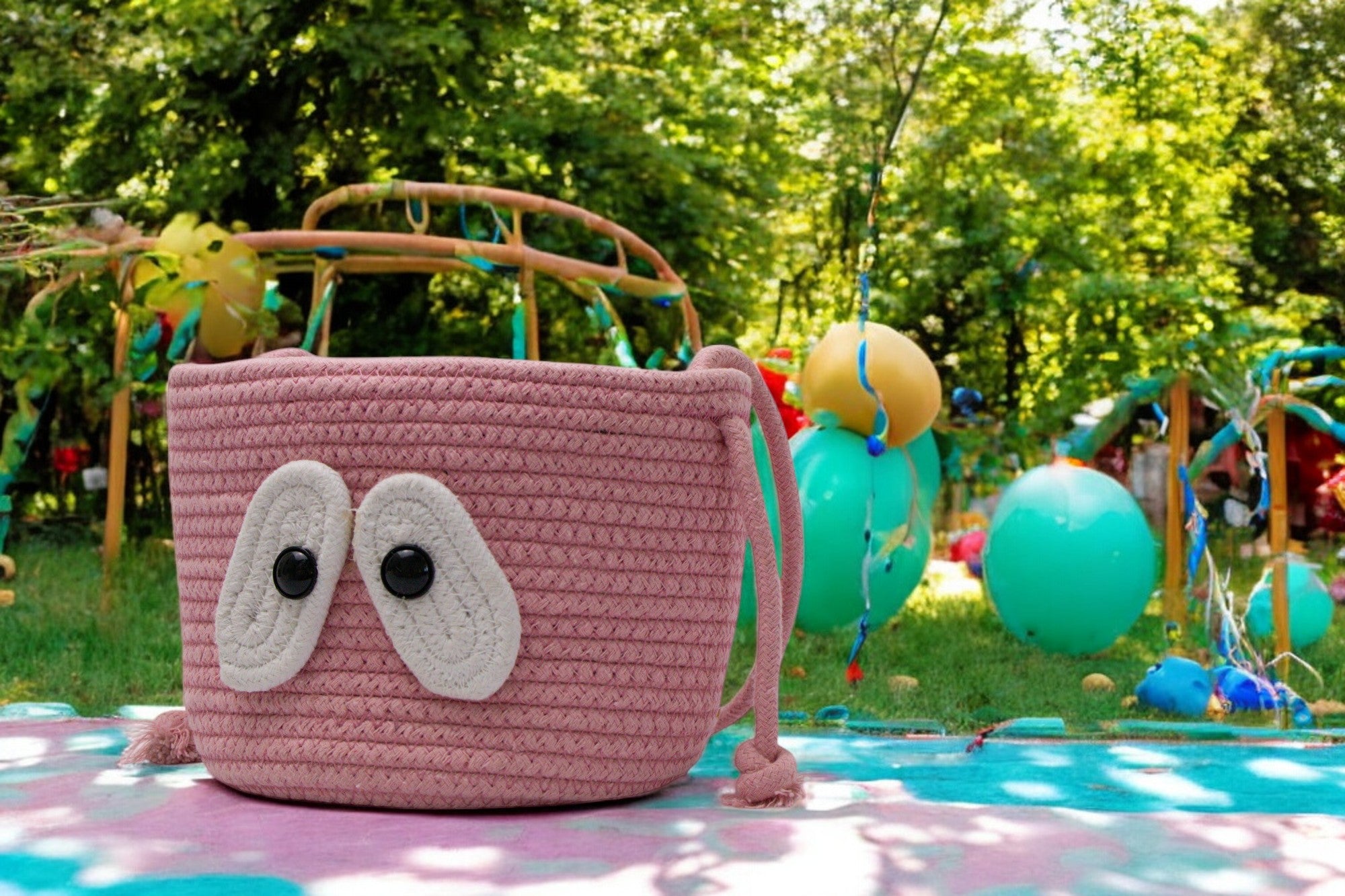 Peek-a-Boo Owl Crochet Bag Set