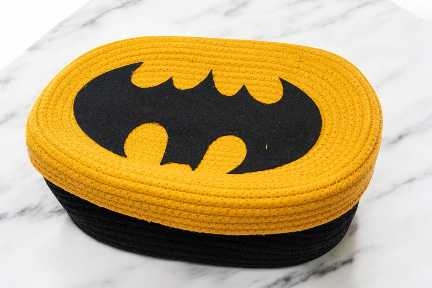 Superhero-Themed Woven Storage Box