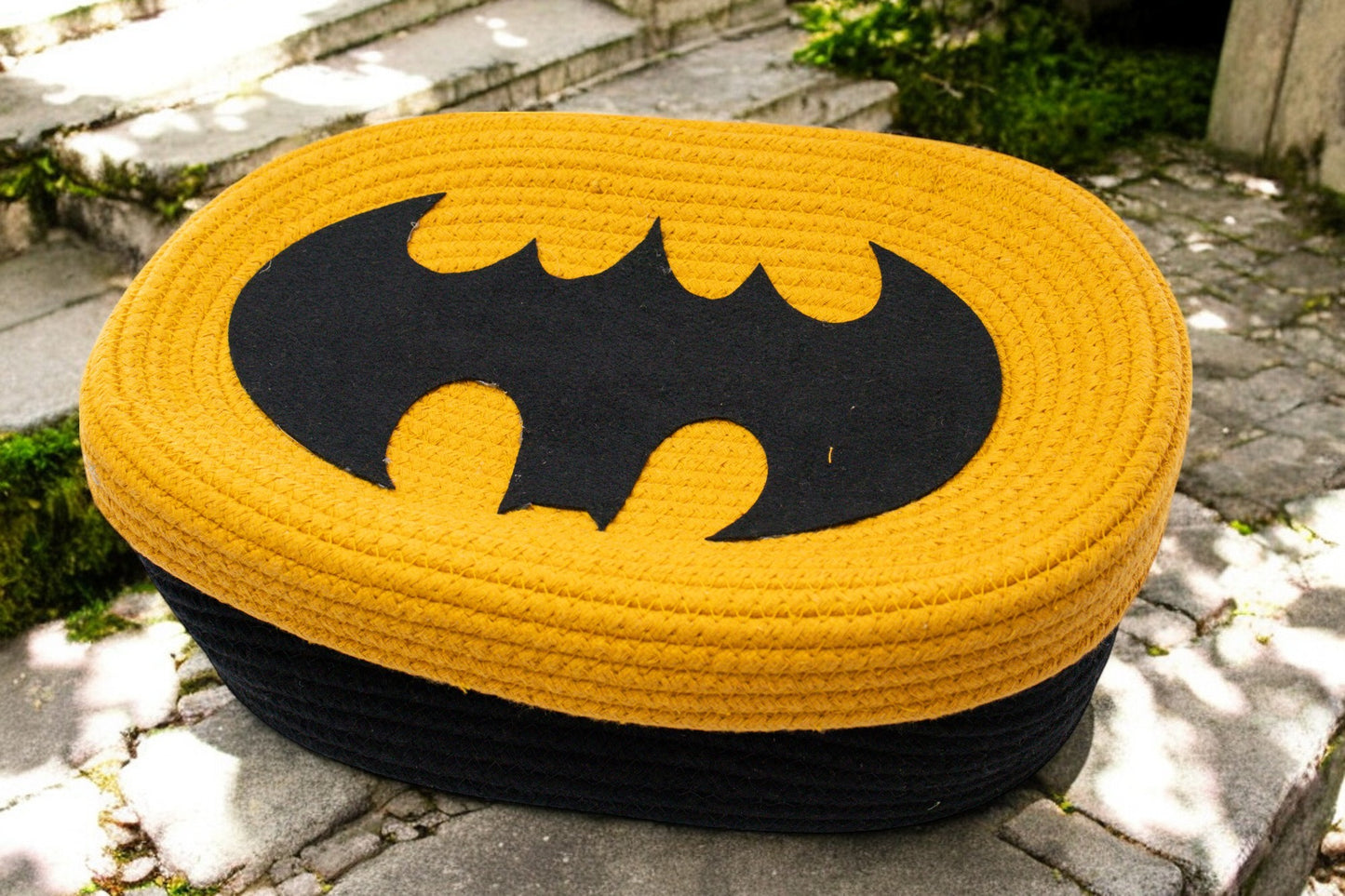 Superhero-Themed Woven Storage Box