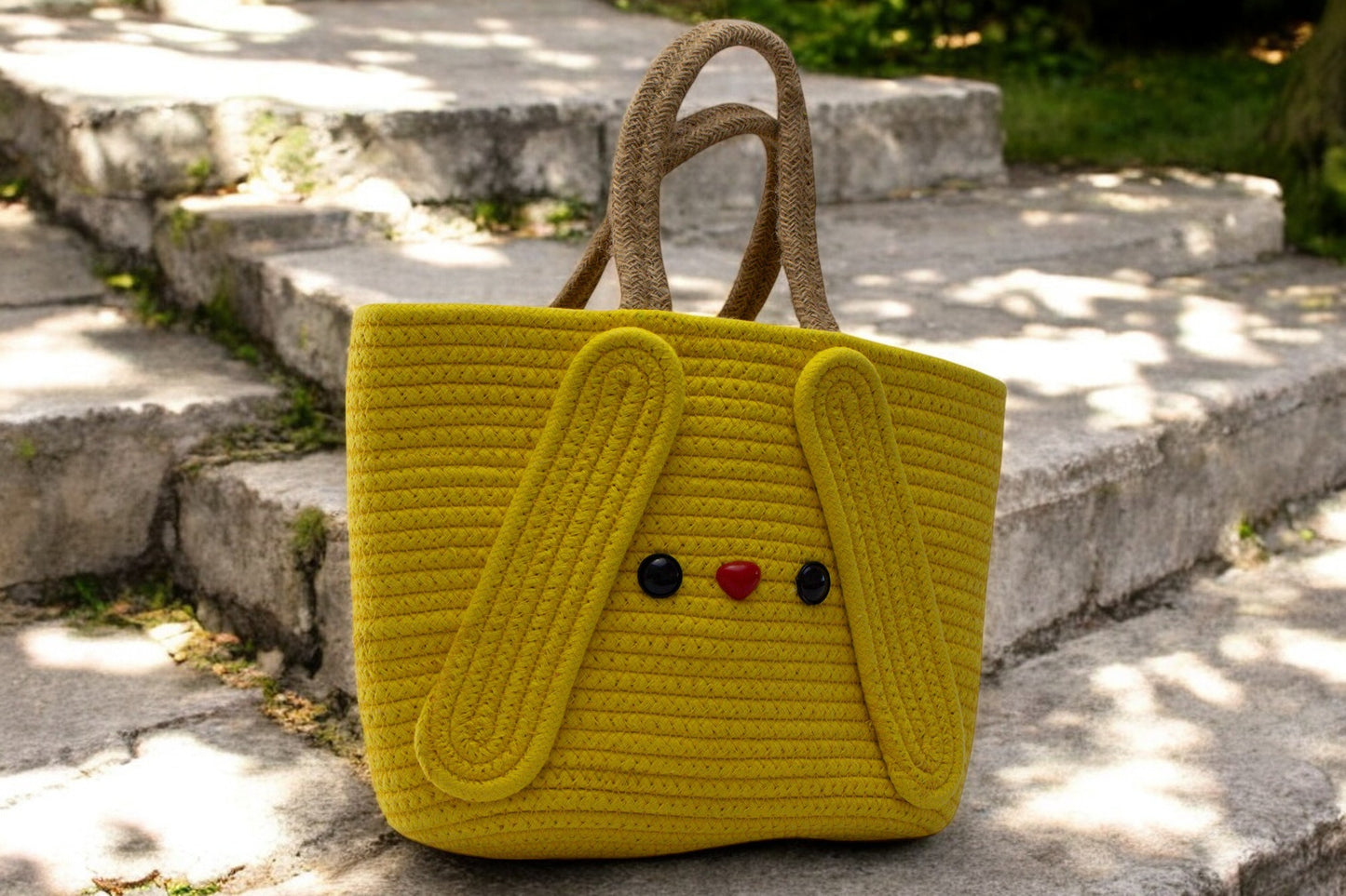 Sunny Bunny Crochet Tote