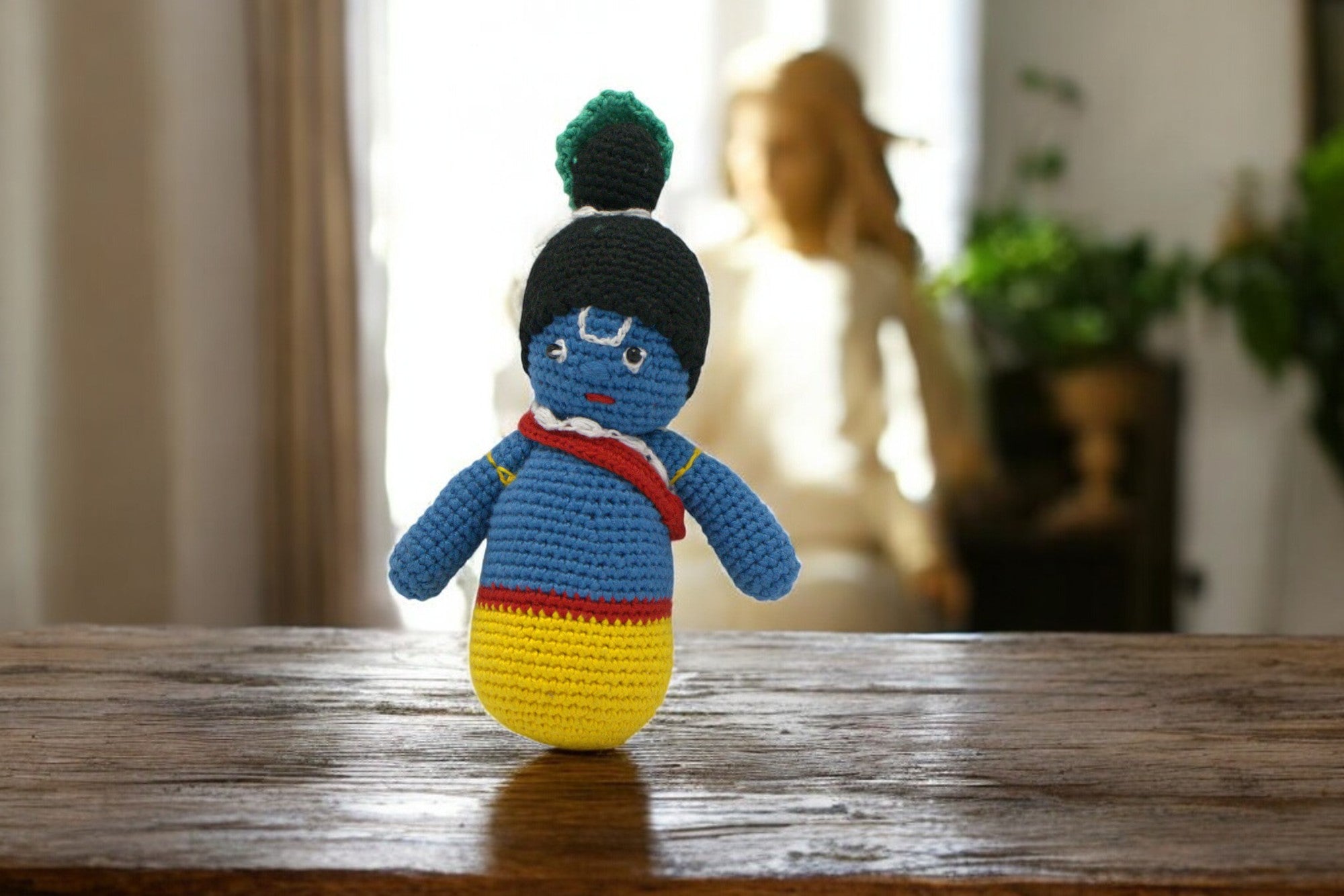 Enchanted Wonder – Krishna Crochet Toy