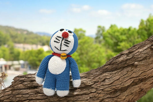 Robo-Buddy – Doraemon Crochet Toy