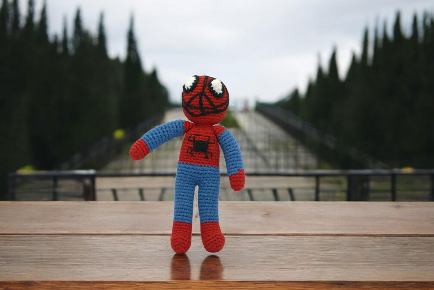 Friendly Neighborhood Hero – Spiderman Crochet Toy