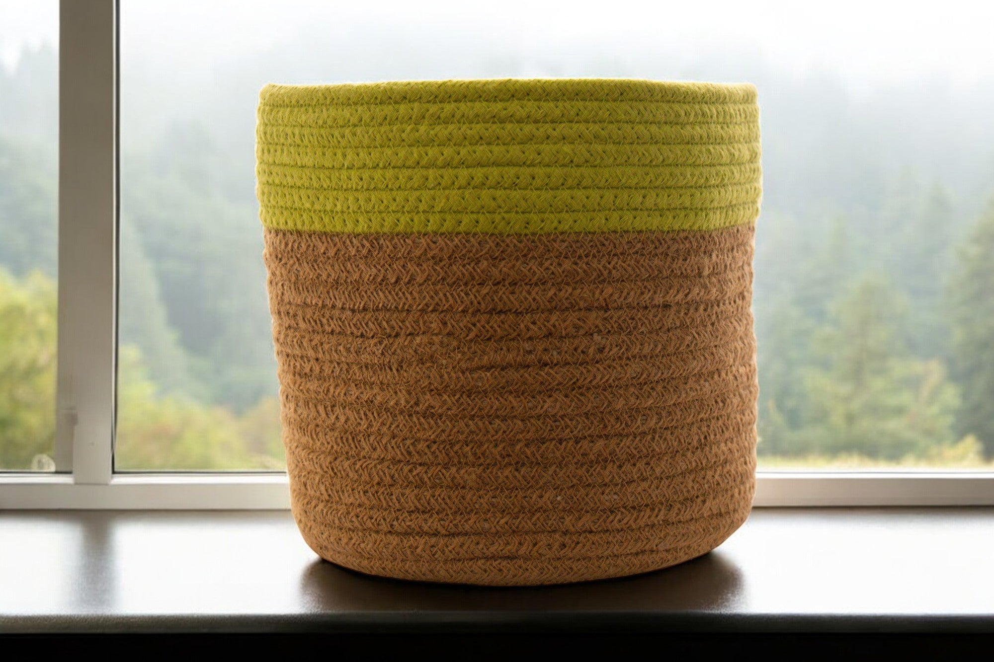 Elegant Crochet Storage Basket