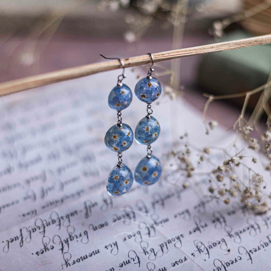 FLO's Cascading Rainfall sparkle earrings