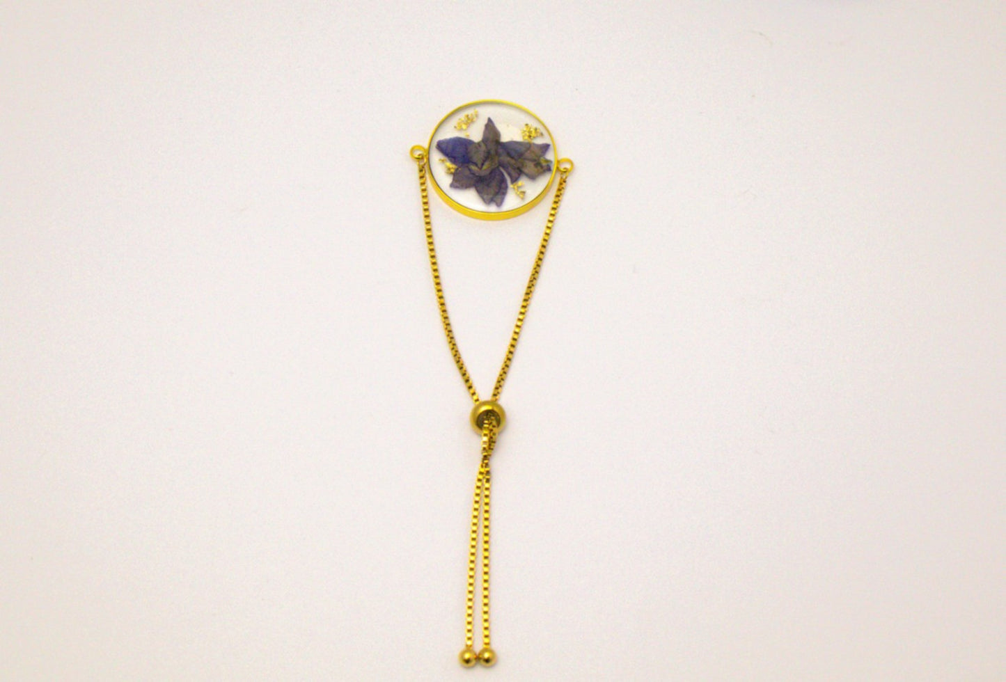 FLO's Royal Bloom Larkspur Bracelet
