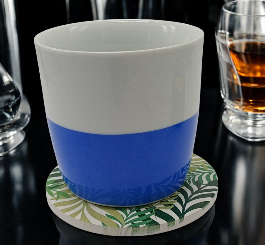 FLO's Lush Green Leaf Coaster