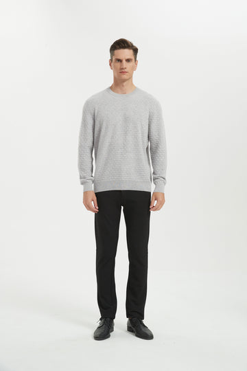 Men's Grade-A Cashmere CrewNeck Sweater