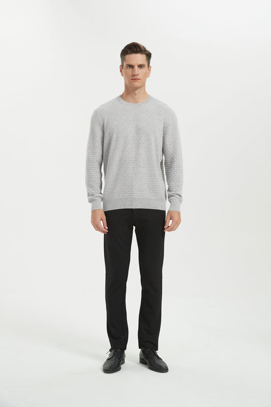 Men's Grade-A Cashmere CrewNeck Sweater