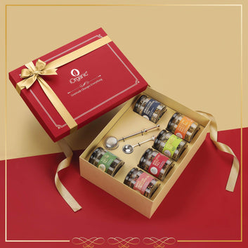 Celebri-tea Ritual Gift Box | 6 Wellness Teas | Premium Teaware