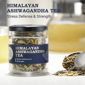 Himalayan Ashwagandha Tea | For Stress Relief | Caffeine Free (50 Cups)