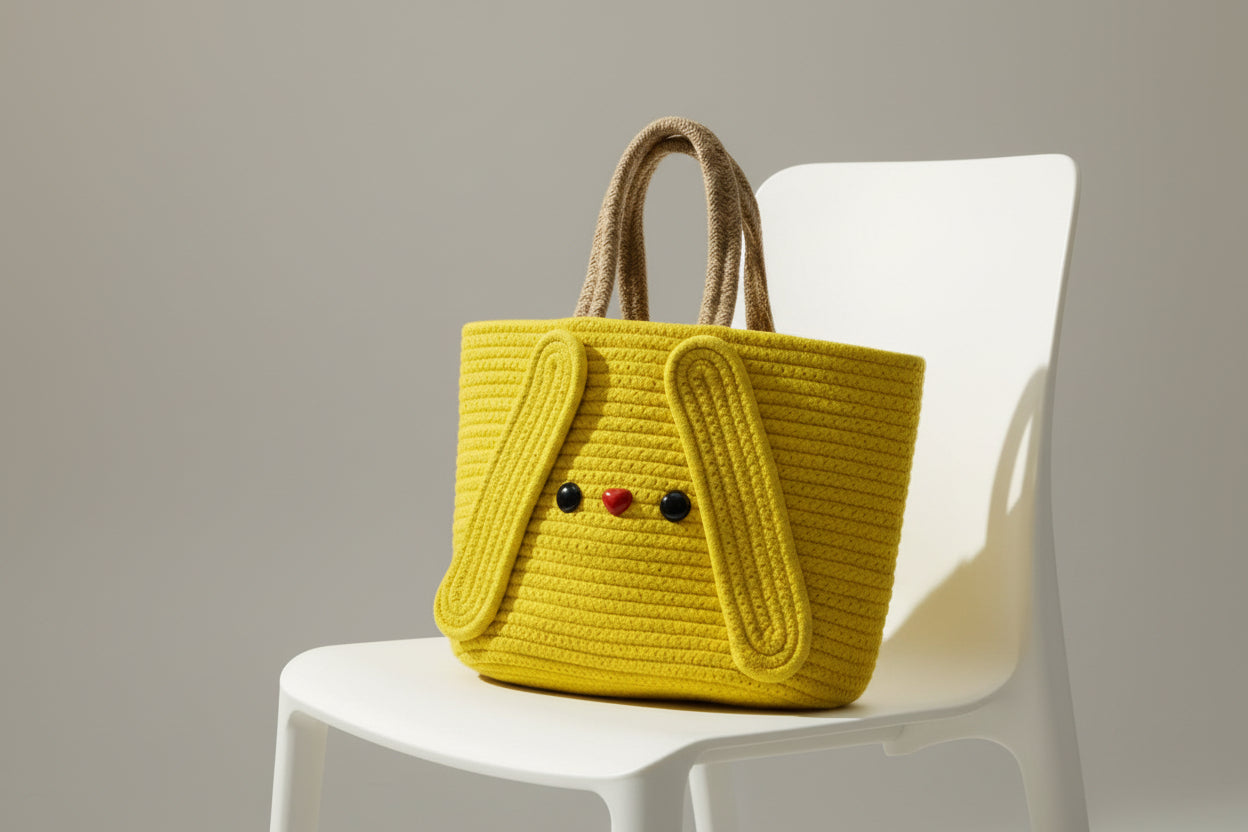 Sunny Bunny Crochet Tote