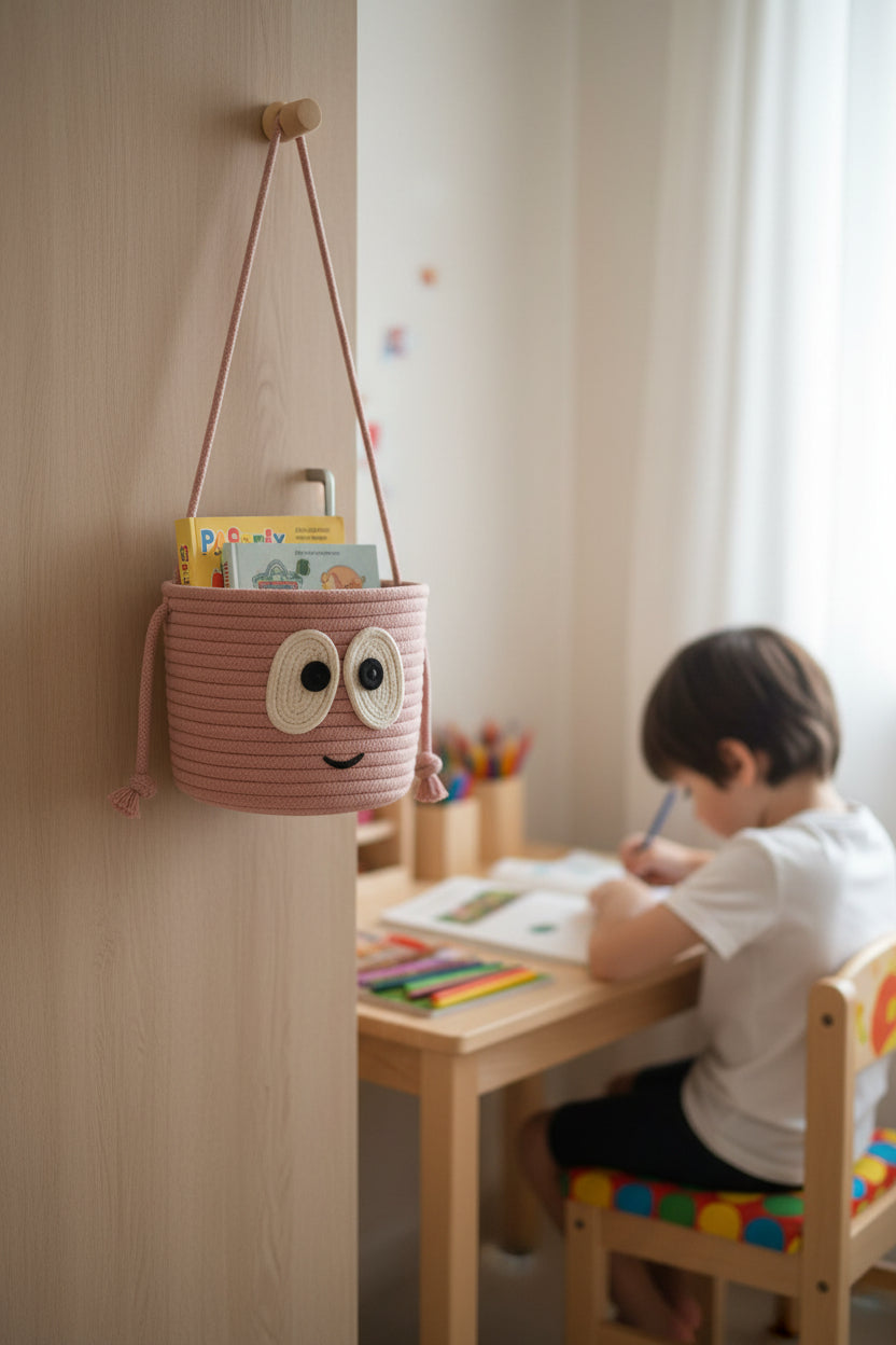 Peek-a-Boo Owl Crochet Bag Set
