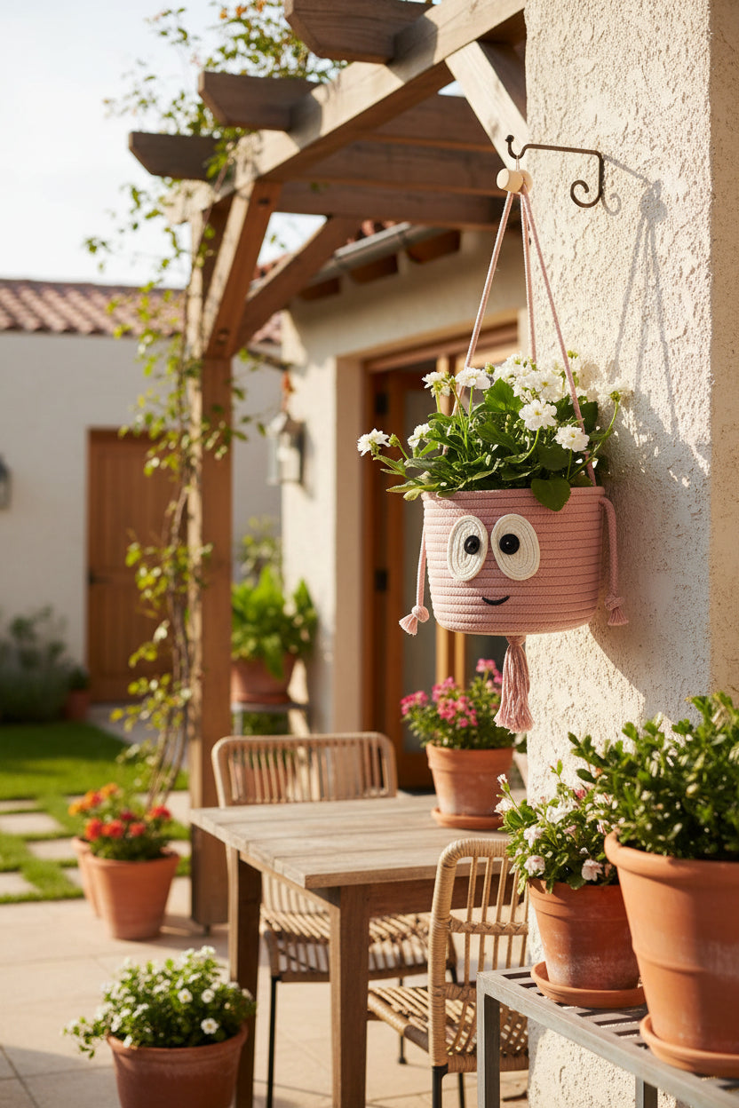 Peek-a-Boo Owl Crochet Bag Set