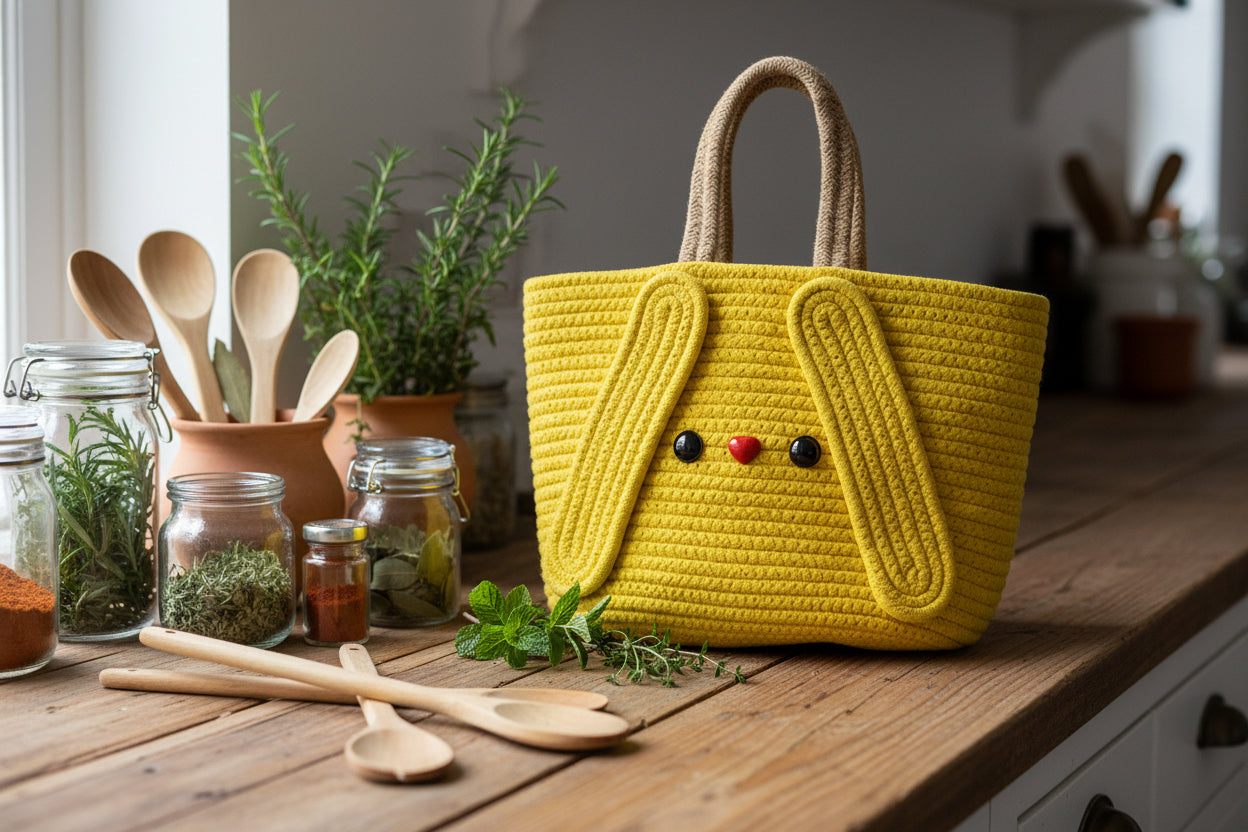Sunny Bunny Crochet Tote